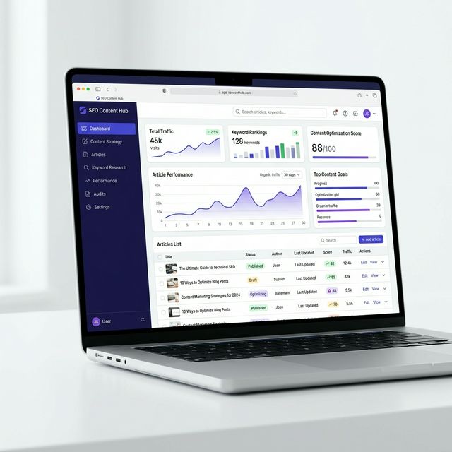 SEO Writer Dashboard